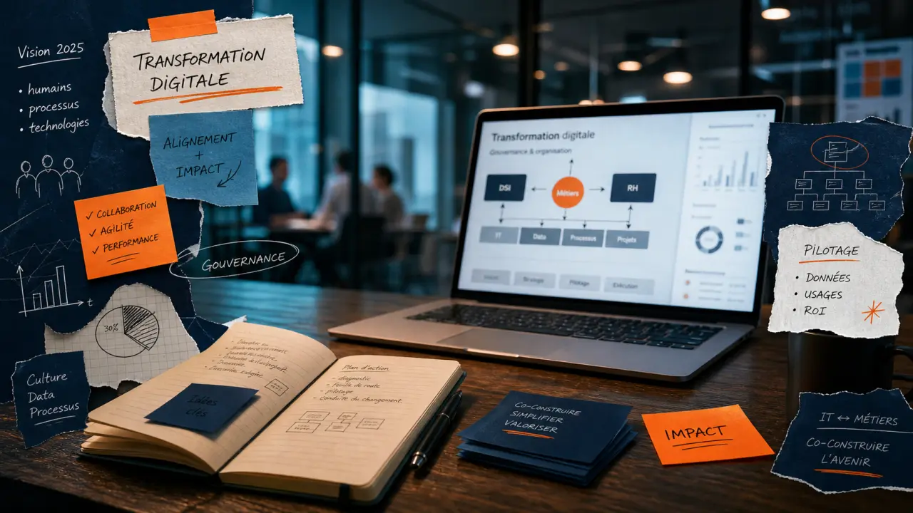 Formation transformation digitale : 28 heures, 2 jours ou Executive Master