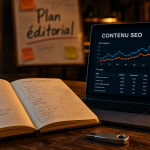 Stratégie de contenu seo : plan éditorial pour trafic organique