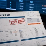 2275 brut en net sur fiche de paie à vérifier