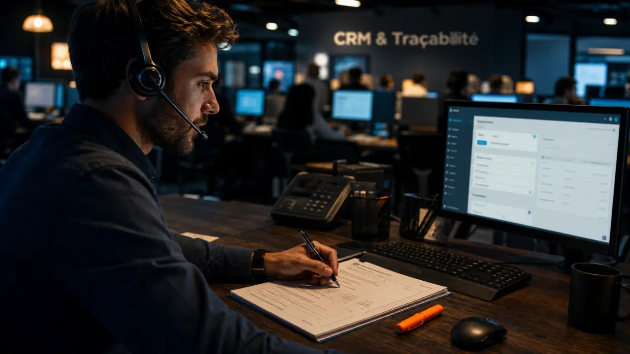 Chargé de relation client : réclamations CRM et suivi multicanal