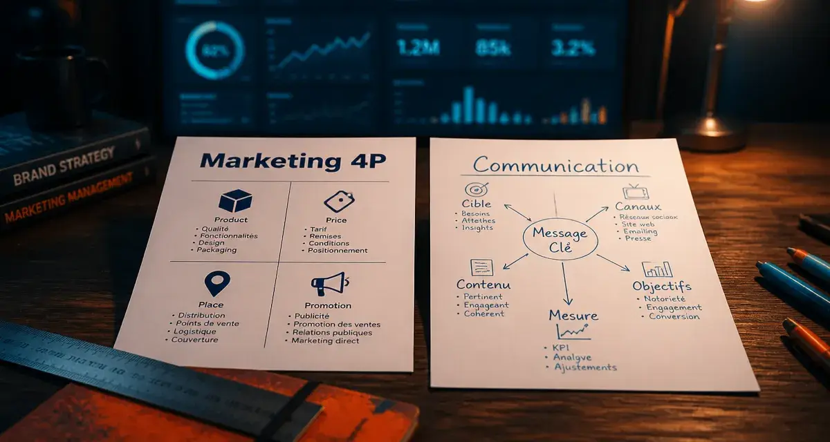 Différence marketing et communication : 4 clés pour réussir votre orientation