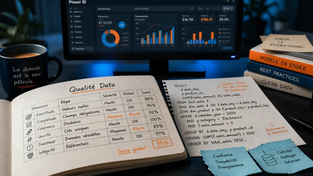 Formation data analyst à distance : projets, suivi et outils (Power BI, SQL)