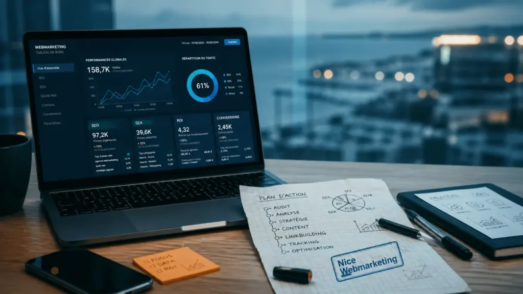 Formation webmarketing à Nice : programme, formats et financement sans zones floues