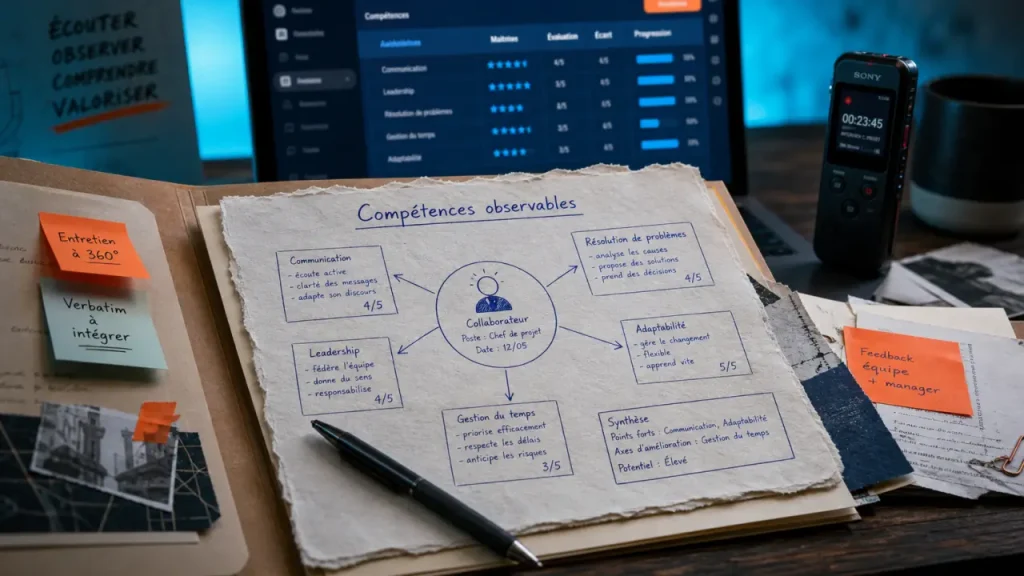 Les 12 compétences professionnelles à reconnaître, évaluer et développer