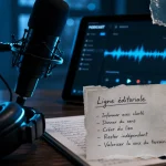Podcast de marque : micro et ligne éditoriale