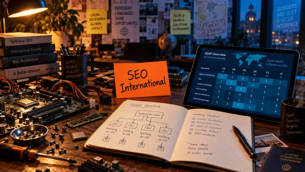 Agence SEO internationale : les 5 piliers pour réussir votre déploiement multi-marchés