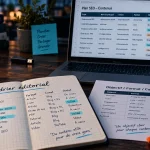 Création de contenu digital : calendrier éditorial SEO, objectifs et formats