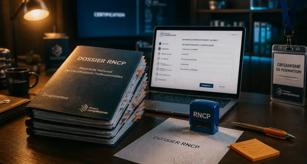 Formation diplômante RNCP : certification et titres