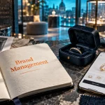 marketing de luxe : carnet Brand Management et showroom de luxe