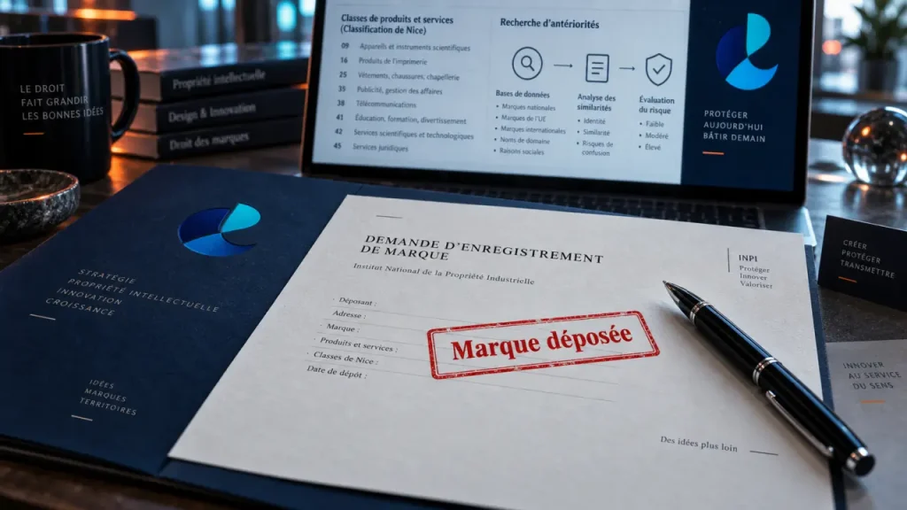 Une marque protège un signe distinctif, pas une idée commerciale