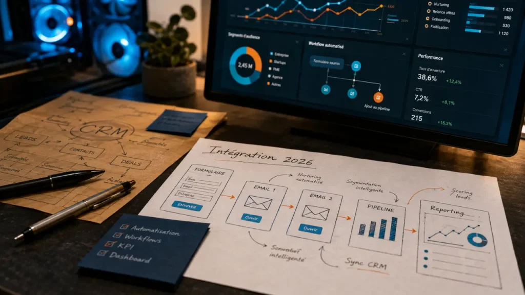 Quel outil marketing digital choisir en 2026 pour connecter CRM, IA et automatisation ?