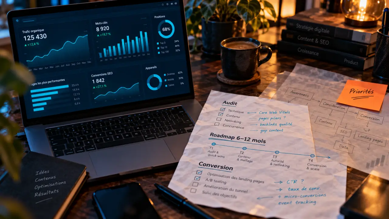 Accompagnement SEO : plan d’action pour générer des leads