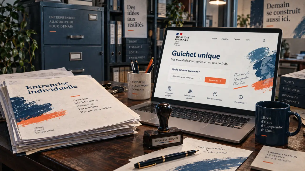 Avantage d une entreprise individuelle : guichet unique, documents entreprise individuelle