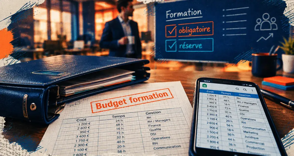 Budget formation entreprise : chiffrer 5 postes avant ROI