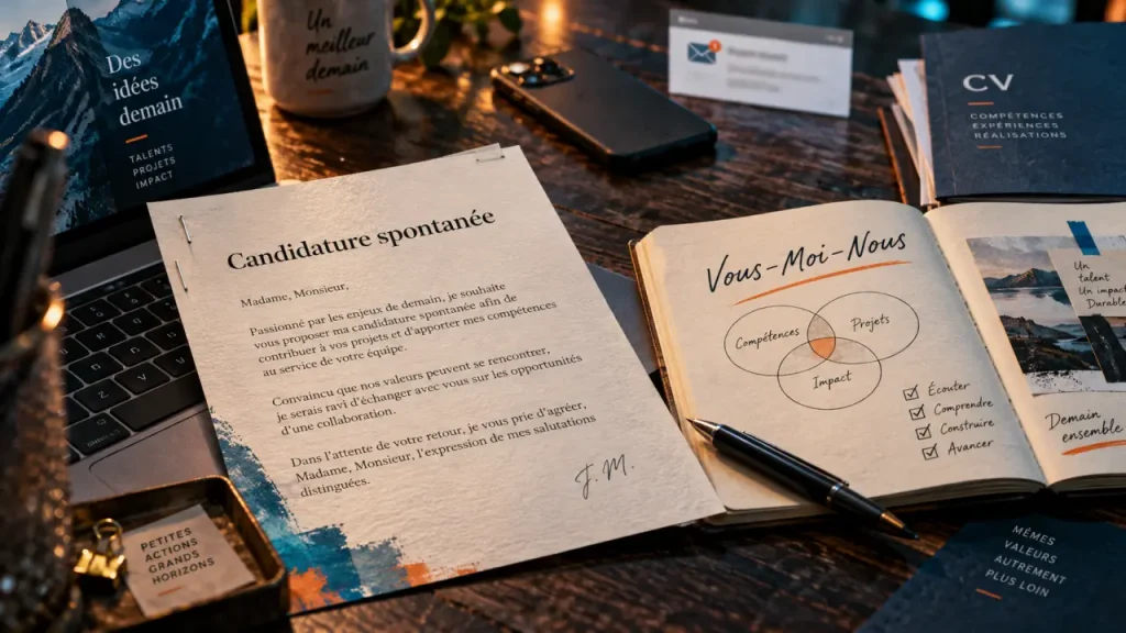 Réussir une candidature spontanée : modèles de lettre, de mail et de relance