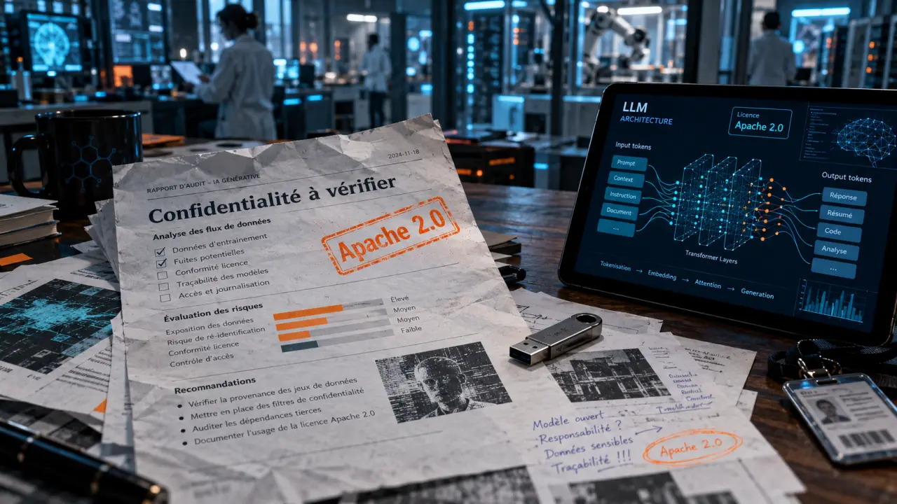 Intelligence artificielle suisse avec Aperus et vérification de la confidentialité