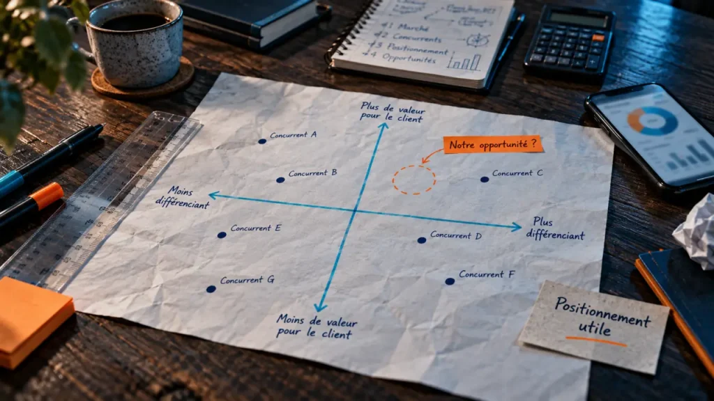 Positionnement marketing : une place claire dans l’esprit du client, pas un simple slogan
